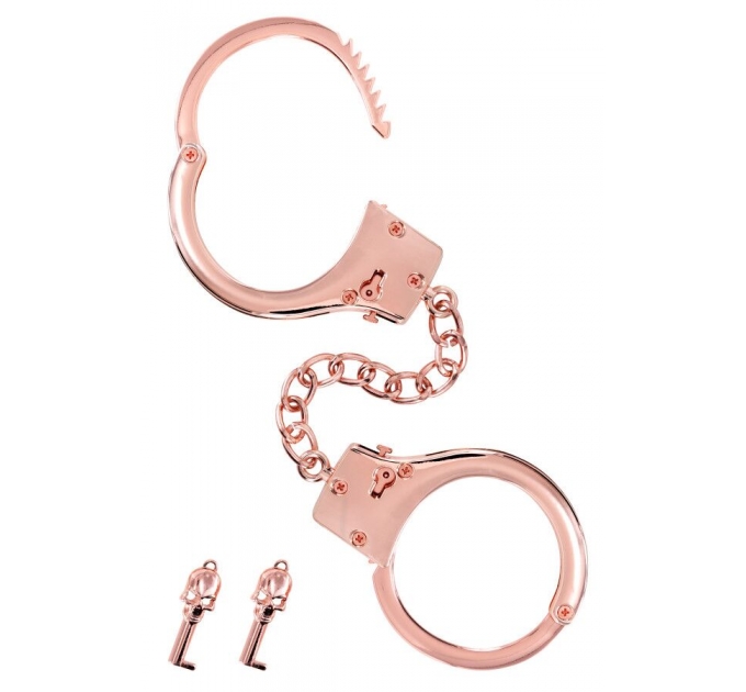 Наручники Fetish Tentation Premium Chick wrist cuffs in rose-gold metal