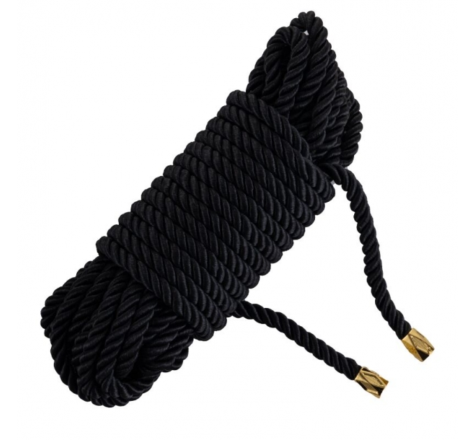 Веревка для шибари LOCKINK SEVANDA Shibari Pratice Rope Black, 8 метров