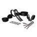 Набор из 8 ремней для связывания LOCKINK 8-Bondage-Straps Restraint Set - Black