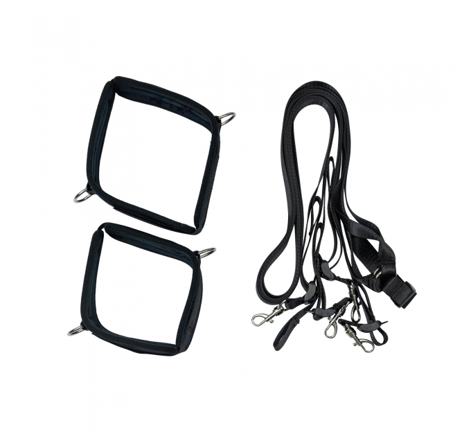 Растяжка на кровать Punishment - 5-Piece Bed Restraint Kit – Black