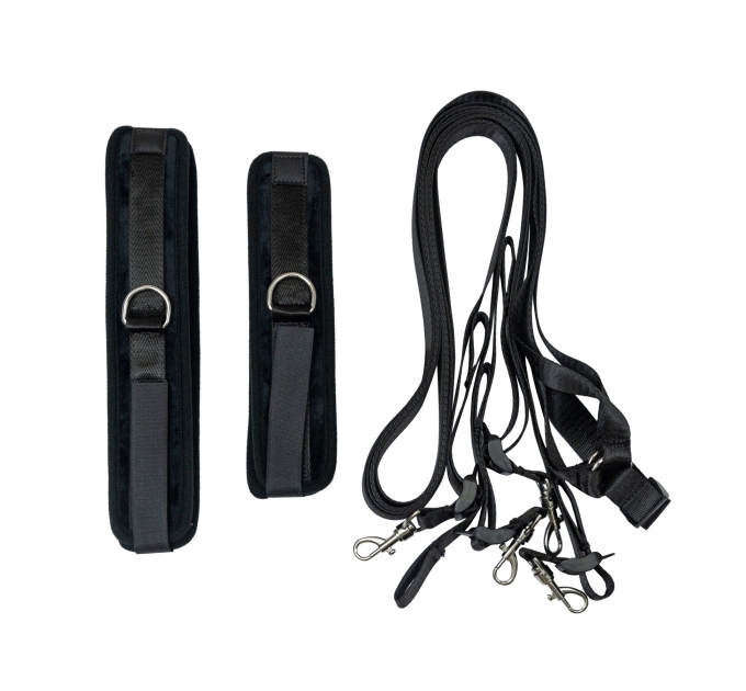 Растяжка на кровать Punishment - 5-Piece Bed Restraint Kit – Black