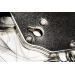 Наручники металлические Adrien Lastic Handcuffs Black с черной пушистой отделкой
