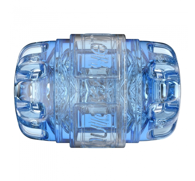 Мастурбатор Fleshlight Quickshot Turbo Blue Ice, компактный, отлично для пар и минета