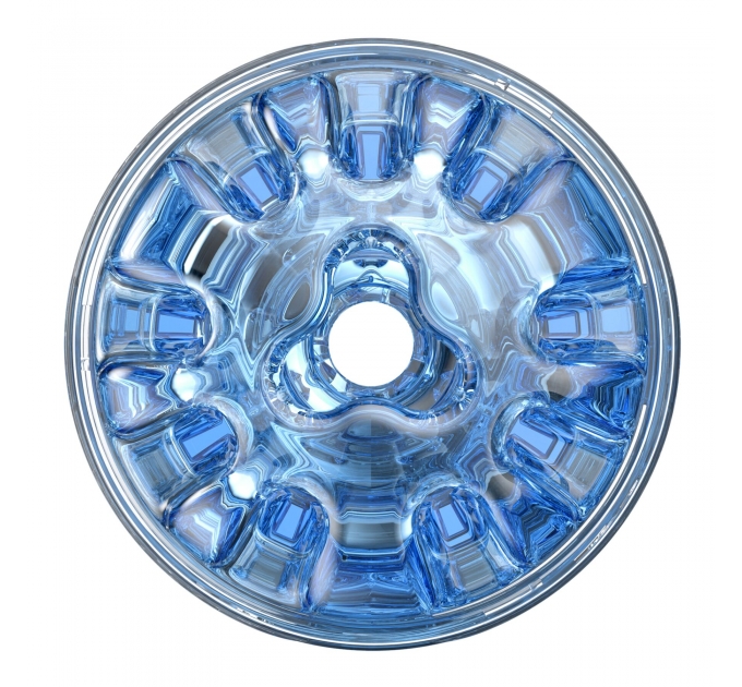 Мастурбатор Fleshlight Quickshot Turbo Blue Ice, компактный, отлично для пар и минета