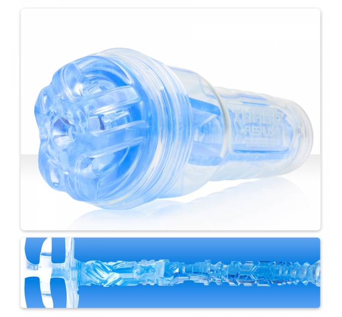 Мастурбатор Fleshlight Turbo Ignition Blue Ice (имитатор минета)