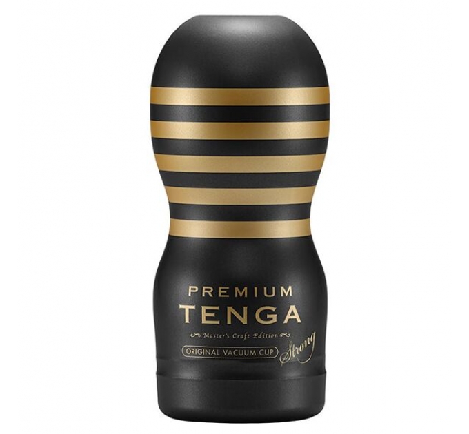 Мастурбатор Tenga Premium Original Vacuum Cup STRONG (глубокая глотка) с вакуумной стимуляцией