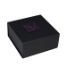 Премиум ошейник LOVECRAFT размер M фиолетовый, натуральная кожа, в подарочной упаковке