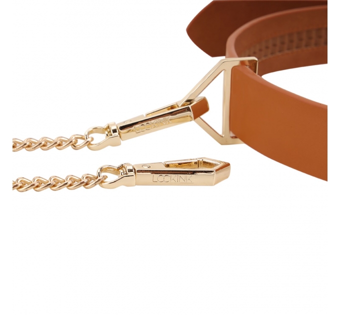 Поводок LOCKINK Tied Collar with Leash Set - Brown