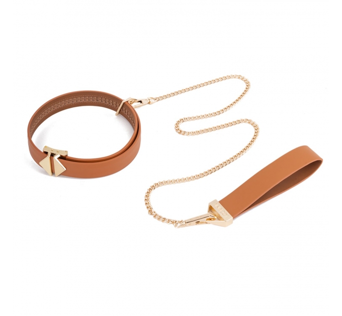 Поводок LOCKINK Tied Collar with Leash Set - Brown