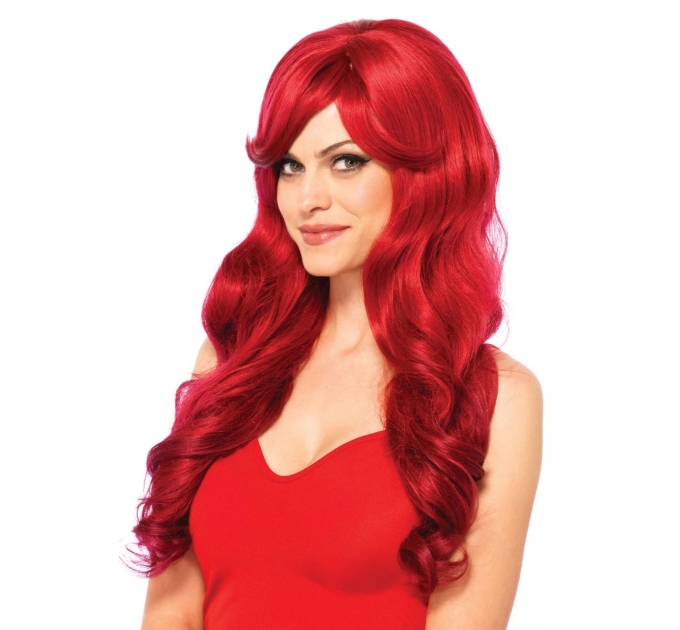 Парик Leg Avenue Long Wavy Wig red