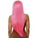 Leg Avenue Long straight center part wig neon pink