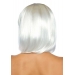 Leg Avenue Pearl short natural bob wig White
