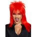 Leg Avenue Unisex rockstar wig Red
