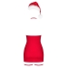 Сорочка Obsessive Kissmas chemise red S/M