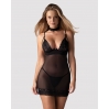 Сорочка Obsessive Donarella chemise & thong XS/S