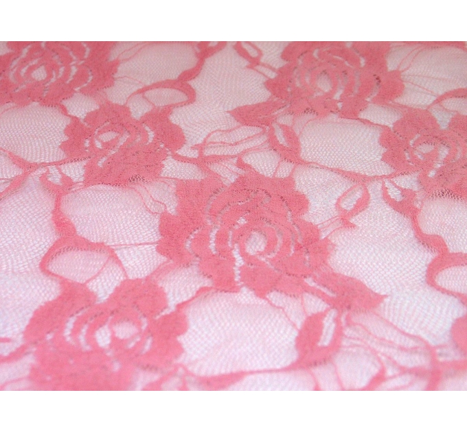 Прозрачная сорочка с длинным рукавом YOLANDA CHEMISE pink L/XL - Passion, трусики