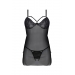 Пеньюар Passion DROSERA CHEMISE black S/M - ECO Passion