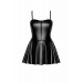 Платье Noir Handmade F308 Dreamer wetlook corset mini dress with front zipper - XL