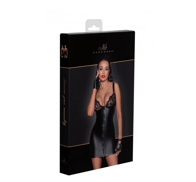 Платье Noir Handmade F254 Powerwetlook mini-dress - XL