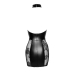 Платье Noir Handmade F238 Short tulle dress with powerwetlook inserts - M