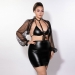 Платье JSY P61159 Black Plus Size