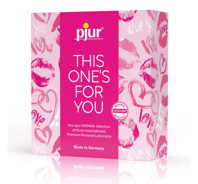 Набор смазок pjur Woman Selection - THIS ONE'S FOR YOU, 3 вида смазок серии Woman