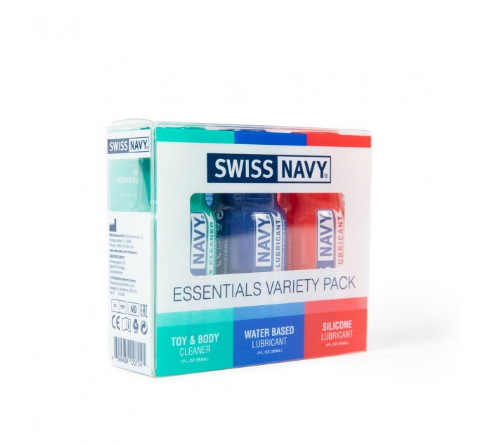 Набор Swiss Navy Essentials Variety Pack 3 х 30 мл