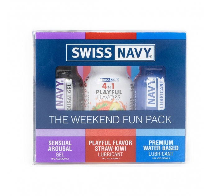 Набор Swiss Navy Weekend Fun Pack 3 х 30 мл