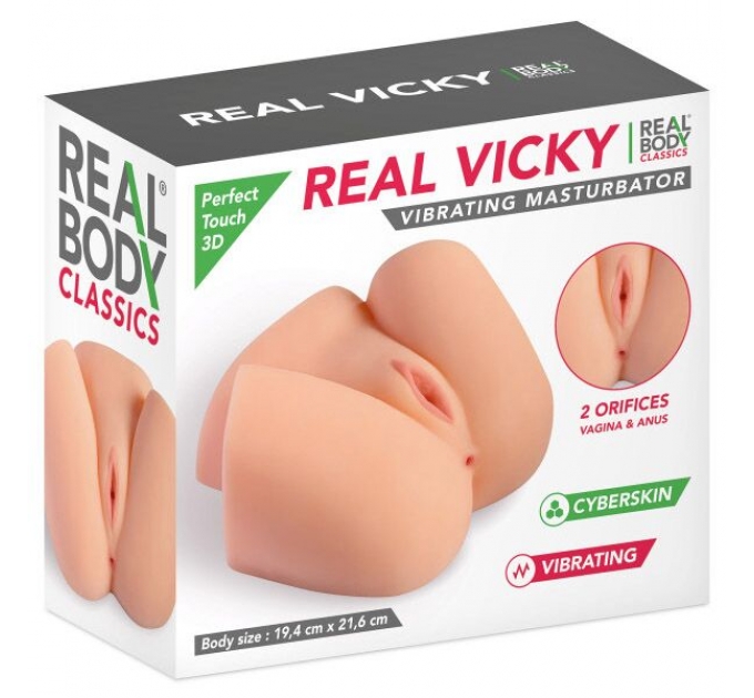 Мастурбатор Real Body — Real Vicky