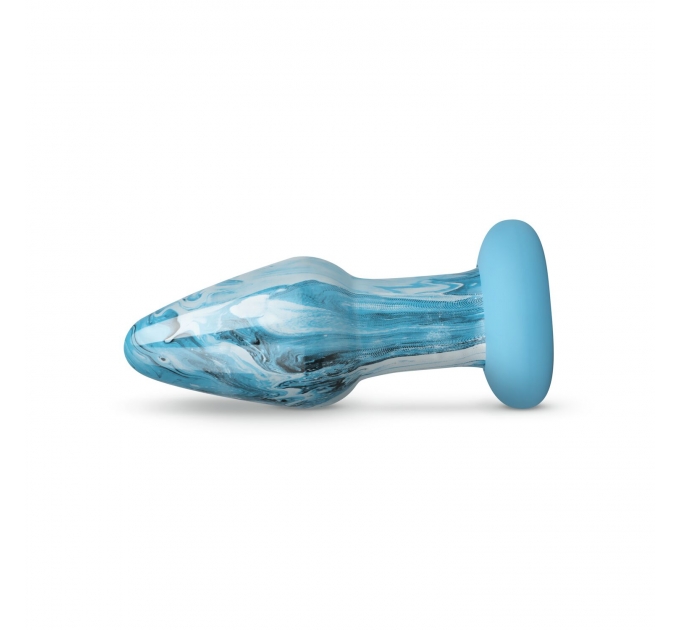 Стеклянная анальная пробка Gildo - Ocean Curl Glass Butt plug