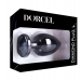 Металлическая анальная пробка с украшением в виде кристалла Dorcel - Diamond Plug BLACK L