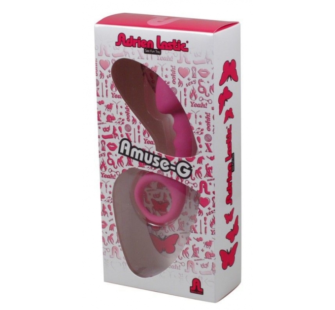 Анальная пробка Adrien Lastic Budy Pink со стимулирующей ножкой, макс. диаметр 2,5см
