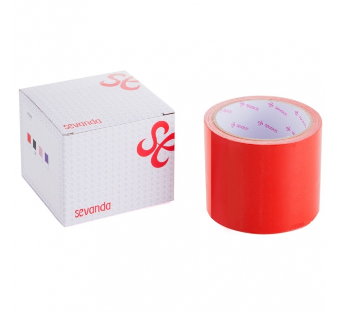 Электростатическая лента для бондажа LOCKINK SEVANDA Electrostatic Tape - Red Tape, 16 м