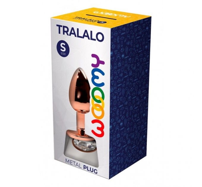 Анальная пробка Wooomy Tralalo Metal Plug Size M