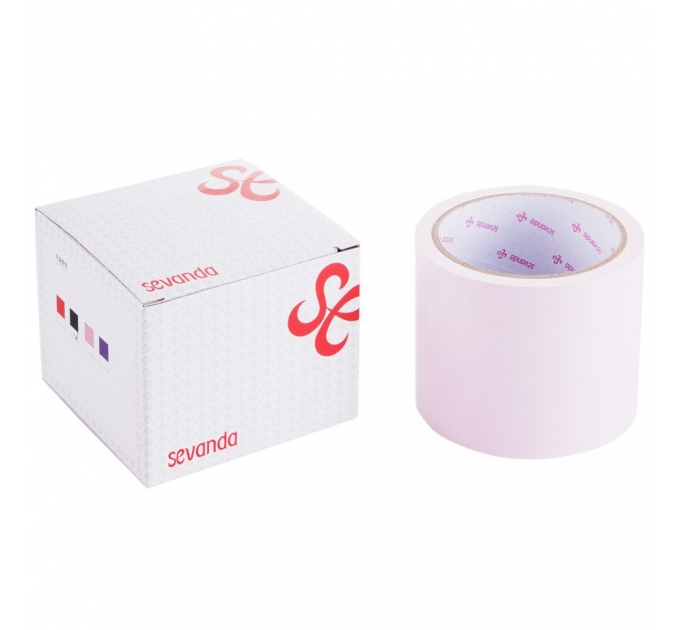 Электростатическая лента для бондажа LOCKINK SEVANDA Electrostatic Tape - Pink Tape, 16 м