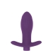 Анальная пробка с вибрацией MAI Attraction Toys №87 Purple перезаряжаемая, длина 11см, диаметр 3,5см