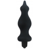 Анальная пробка с вибрацией Adrien Lastic Bullet Amuse Black, макс. диаметр 3,9см
