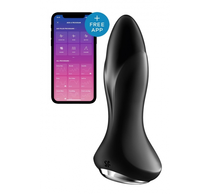 Анальная пробка Satisfyer Rotator Plug 1+ Black