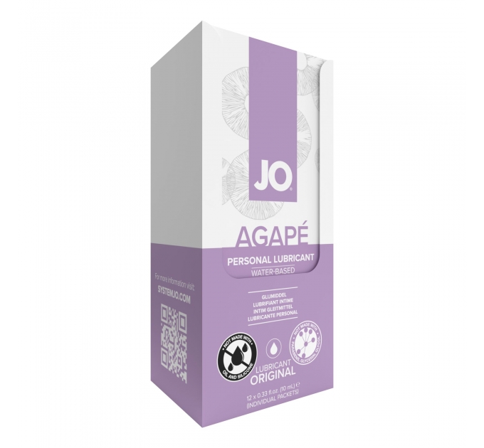 Набор лубрикантов Foil Display Box – JO Agape Lubricant – 12 x 10ml