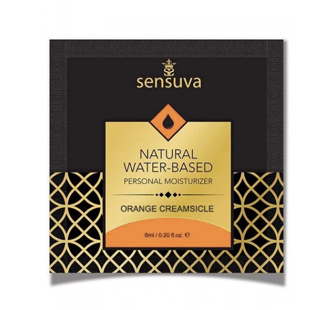 Пробник Sensuva - Natural Water-Based Orange Creamsicle (6 мл)