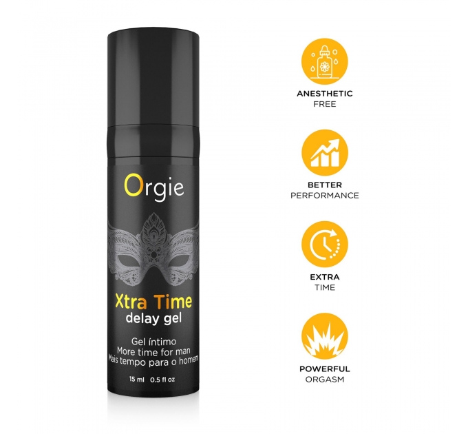 Пролонгатор Orgie - Xtra Time Delay Gel (15 мл)