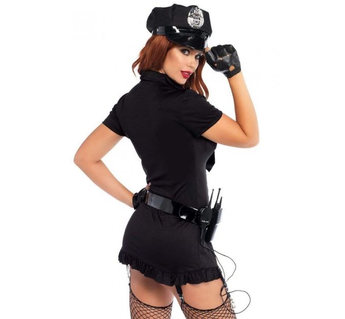 Эротический костюм полицейской Leg Avenue Dirty Cop S/M