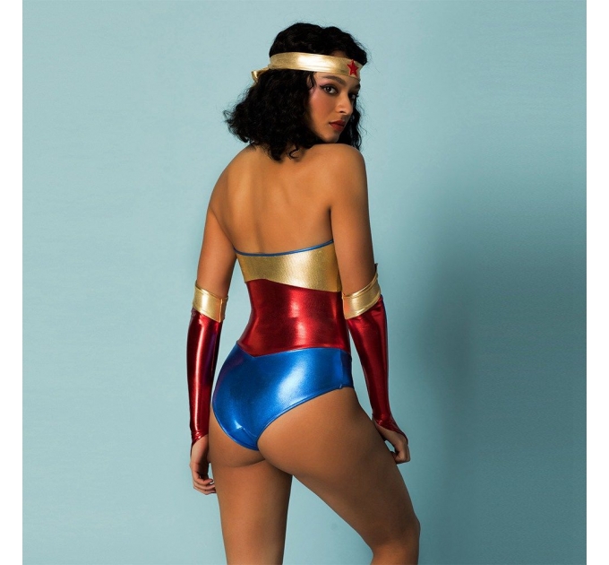Эротический ролевой костюм Wonder Woman S/M