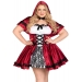 Костюм красной шапочки Leg Avenue Gothic Red Riding Hood 1X-2X