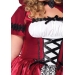 Костюм красной шапочки Leg Avenue Gothic Red Riding Hood 1X-2X