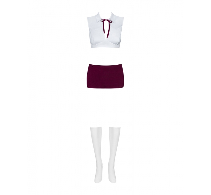 Obsessive Student 4 pcs costume S/M