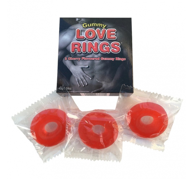 Желейные эрекционные кольца Gummy Love Rings (45 гр)