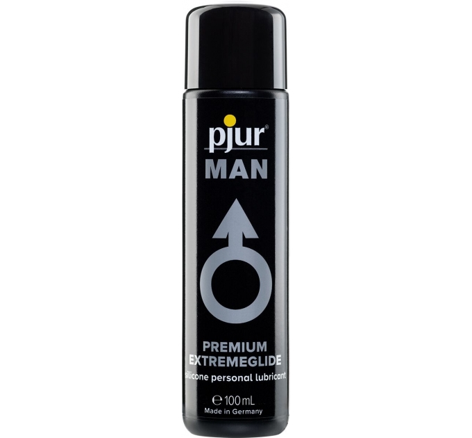 Густая силиконовая смазка pjur MAN Premium Extremeglide 100 мл с длительным эффектом, экономная