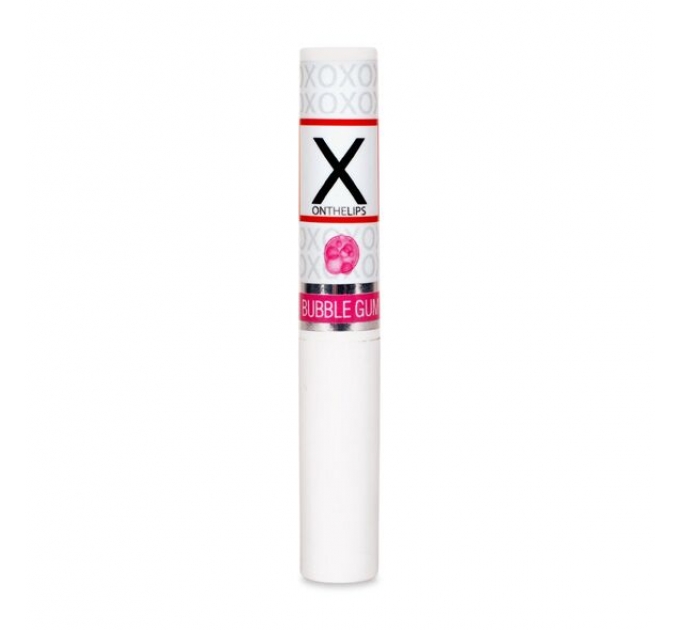Стимулирующий бальзам для губ унисекс Sensuva - X on the Lips Bubble Gum с феромонами, жвачка