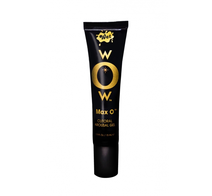 Возбуждающий гель для клитора Wet Wow Max O Clitoral Arousal Gel, легкое покалывание (15 мл)